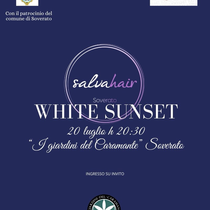 A Soverato il tramonto più glamour tra moda, arte e musica: arriva “White&nbsp;Sunset”