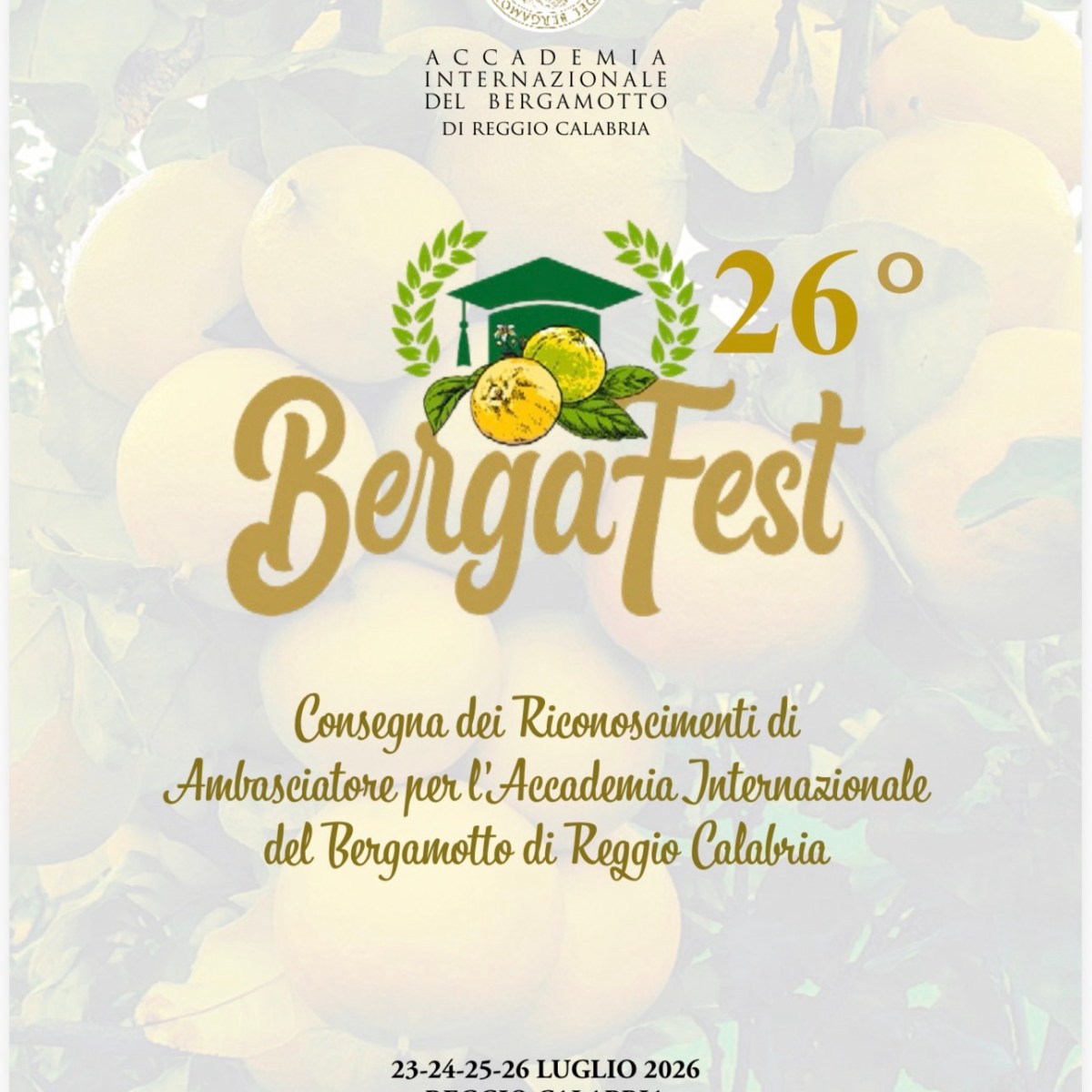Il Trionfo dell’Oro Verde: al via il 26° BergaFest nel segno della scienza, della cultura e dell’inclusione